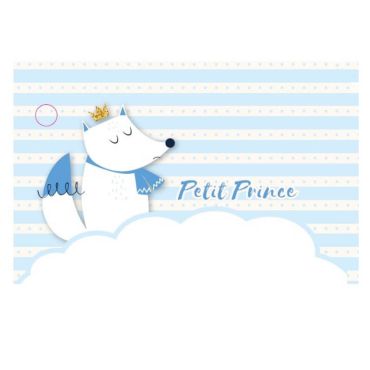 10 Etiquettes - Baby Shower - Renard Bleu | jourdefete.com