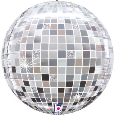 Ballon boule disco argent reflétant la lumière pour une ambiance rétro festive | jourdefete.com Ballon boule disco argent reflétant la lumière pour une ambiance rétro festive | jourdefete.com