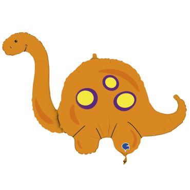 ballon aluminium dinosaure brontosaure de 112 cm | jourdefete.com 