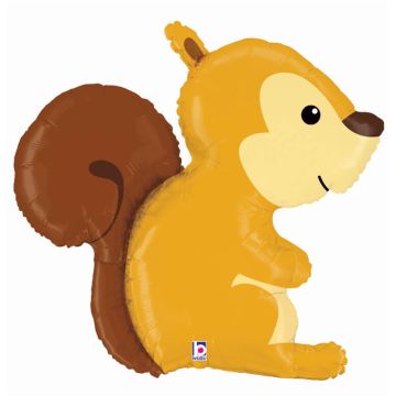 ballon en aluminium écureuil de 91 cm | jourdefete.com