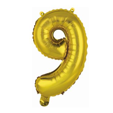 ballon geant aluminium helium or chiffre au choix | jourdefete.com