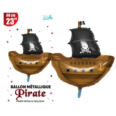 Un ballon représentant un splendide bateau pirate pour un anniversaire pour enfant | jourdefete.com