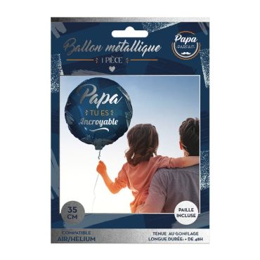 Craquez pour ce ballon métallique rond lors d'une célébration en l'honneur de votre père | jourdefete.com