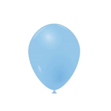 ballon bleu opaque 15 cm | jourdefete.com