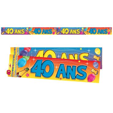 Bannière "40 ans" 