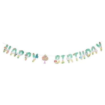 Guirlande anniversaire Bangoberry avec personnages mignons | jourdefete.com