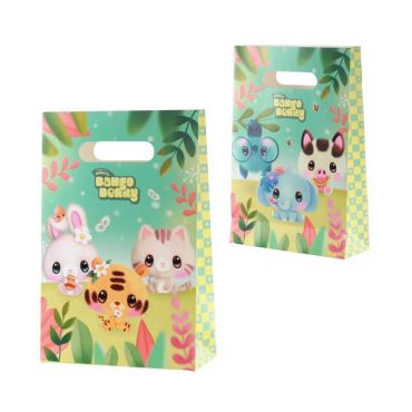 Sacs cadeaux anniversaire Bangoberry décorés de personnages mignons | jourdefete.com