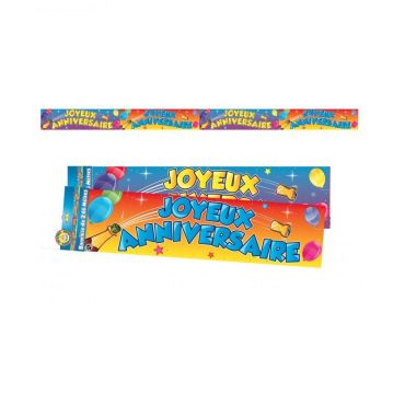 Bannière "Joyeux Anniversaire"