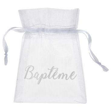 sachet-dragees-bapteme-blanc-or|jourdefete.com