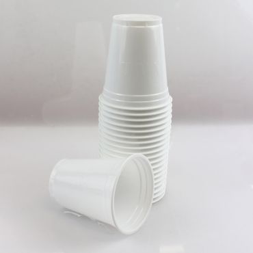 Gobelets "Beer Pong" x20 - Blanc - 50cl