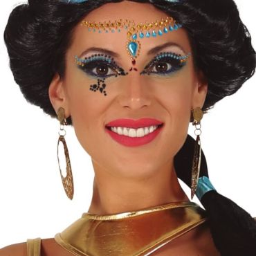 bijoux adhésifs visage thème Egypte