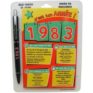 cadeau-anniversaire-personnalise-1983 | jourdefete.com