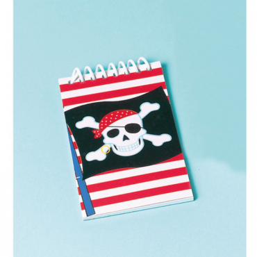 Sachet de 12 carnets "Pirates"