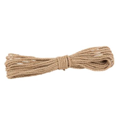 Corde en jute de 4mm par 10 mètres | jourdefete.com