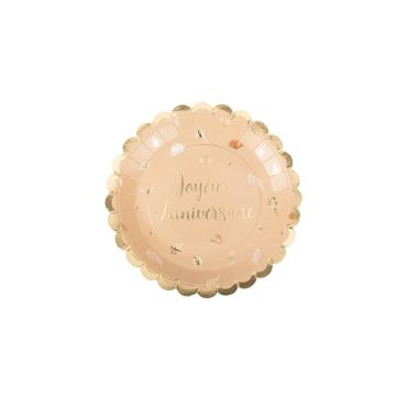 8 assiettes anniversaire boho | jourdefete.com