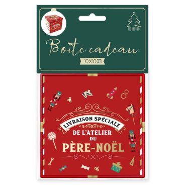Une belle boîte cadeau pour la livraison spéciale du Père-Noël | jourdefete.com