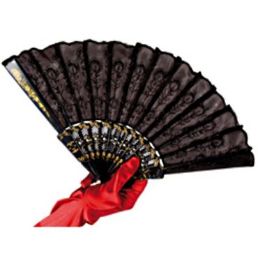 éventail noir