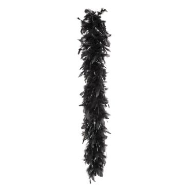 Boa Plumes Noir et Argent Boa Plumes Noir et Argent