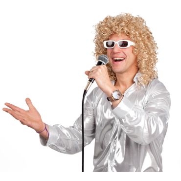 Perruque Polnareff et ses Fameuses Lunettes