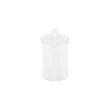 Bonbonnière en Verre avec Couvercle - 12 cm Bonbonnière en Verre avec Couvercle - 12 cm