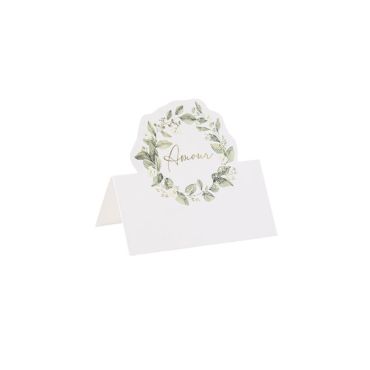 10 marque-places de la collection botanique