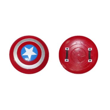 Bouclier étoile 32 cm rouge et bleu pour déguisement super-héros | jourdefete.com