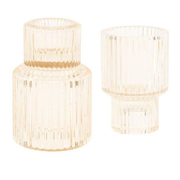 Un bougeoir double pour vos jolies bougies de toutes tailles lors de votre événement | jourdefete.com