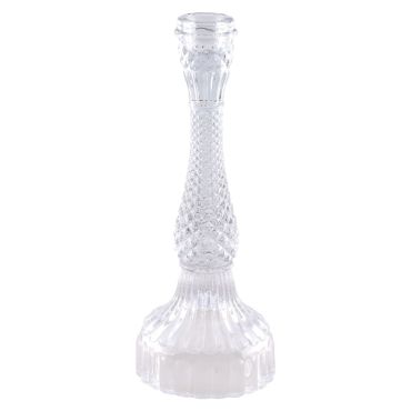 Placez vos belles bougies à l'intérieur de ce splendide bougeoir en verre | jourdefete.com