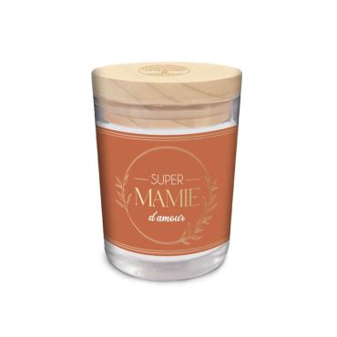 Une bougie en verre pour à offrir à votre mamie lors de la fête des grands-mères | jourdefete.com