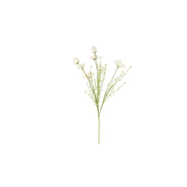 Bouquet de Fleurs des Champs - 55 cm - Blanc