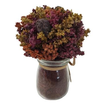 Des fleurs séchées colorées pour votre table d'automne | jourdefete.com