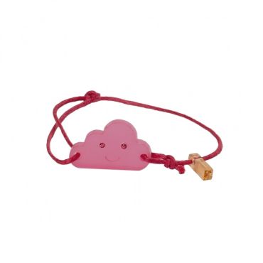 Bracelet Nuage en Sucre - Rose