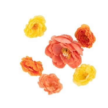 De jolies fleurs colorées à parsemer sur votre table de Pâques ou de tout autre événement | jourdefete.com
