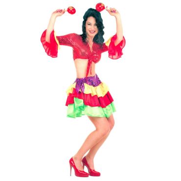 Déguisement de Brésilienne pour femme - Taille M | jourdefete.com