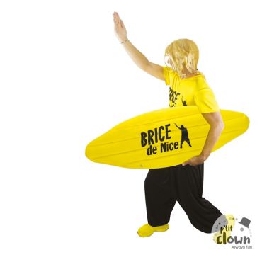 Planche de surf gonflable Brice de Nice jaune | jourdefete.com