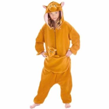 Costume en Peluche de Kangourou pour Enfant - Taille au Choix