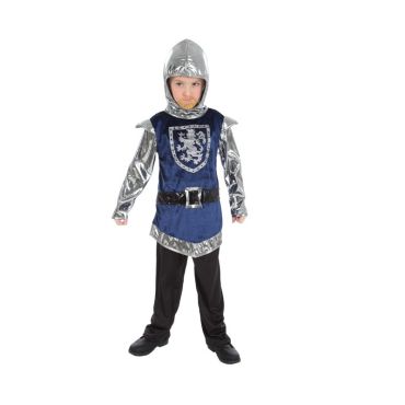 Déguisement Chevalier Bleu Garçon - Taille au Choix