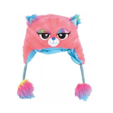 Bonnet Chat Rose Adulte