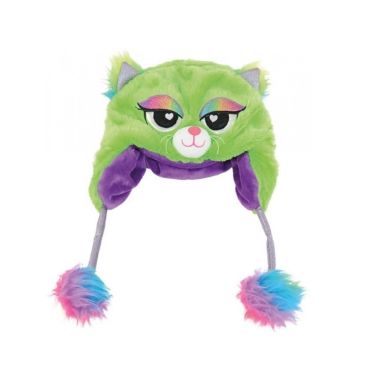 Bonnet Chat Vert Adulte