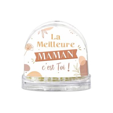 boule à neige la meilleure maman c'est toi !