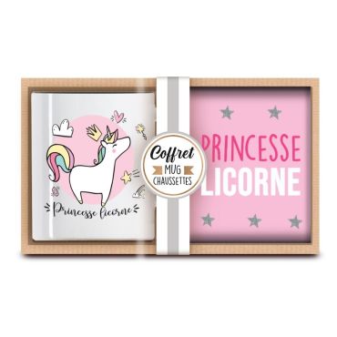 coffret cadeau mug et chaussette licorne | jourdefete.com coffret cadeau mug et chaussette licorne | jourdefete.com