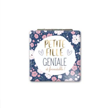 miroir de poche petite fille | jourdefete.com