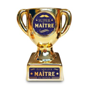 trophee cadeau super maitre| jourdefete.com