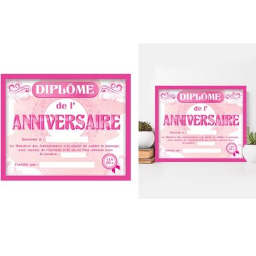 diplome-anniversaire-cadre-femme | jourdefete.com diplome-anniversaire-cadre-femme | jourdefete.com