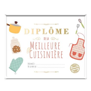 cadre diplôme meilleure cuisinière | jourdefete.com cadre diplôme meilleure cuisinière | jourdefete.com