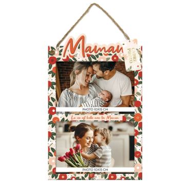 Un cadre photo à offrir lors de la fête des mères et à accrocher chez votre maman | jourdefete.com