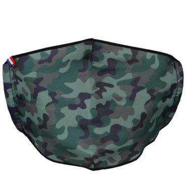 masque facial lavable camouflage | jourdefete.com