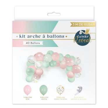 Kit Arche à Ballons - Gender Reveal | jourdefete.com