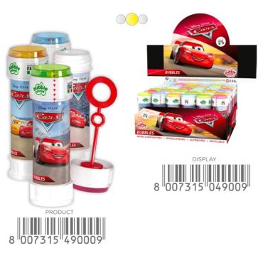 bulle de savon cars | jourdefete.com