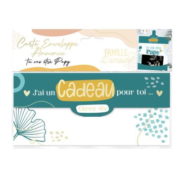 Une belle enveloppe qui va annoncer à votre père qu'il va devenir papy | jourdefete.com